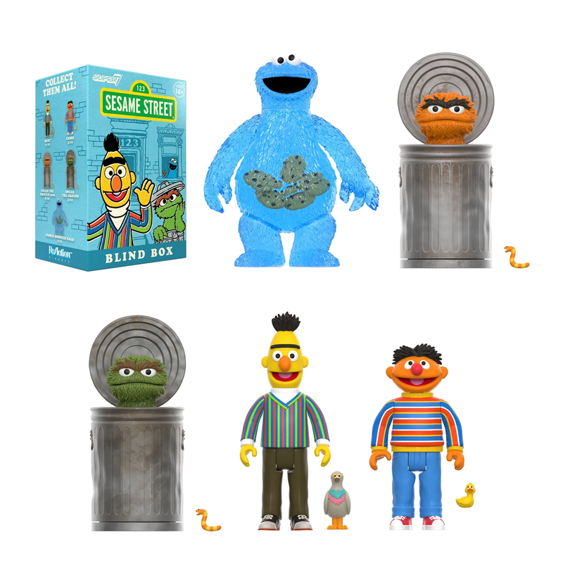 Sesame Street Action Figure Blind Box by Super7