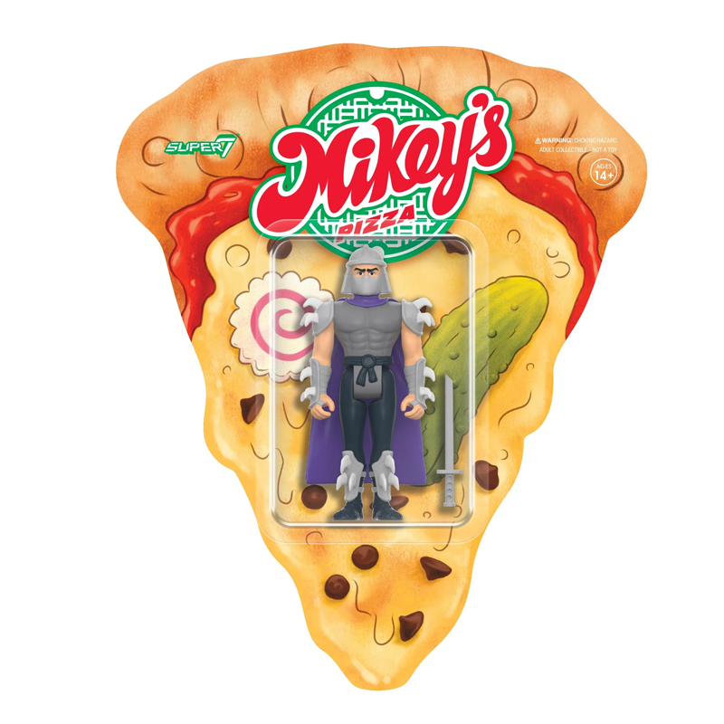 Shredder (Weird Pizza To Go) - Teenage Mutant Ninja Turtles ReAction Figure by Super7