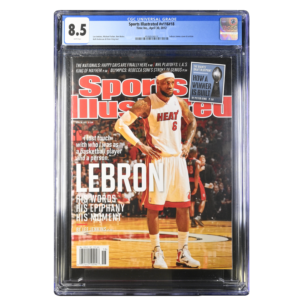 Sports Illustrated Magazine - Lebron 2012 (8.5)