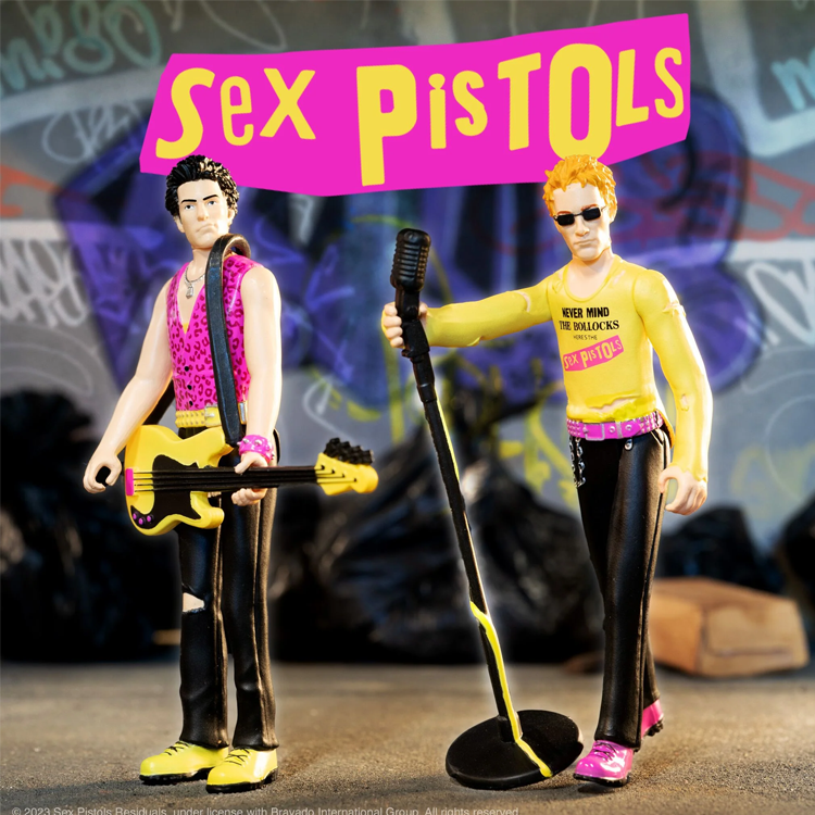 Sid Vicious - Sex Pistols (Never Mind The Bollocks) by Super7
