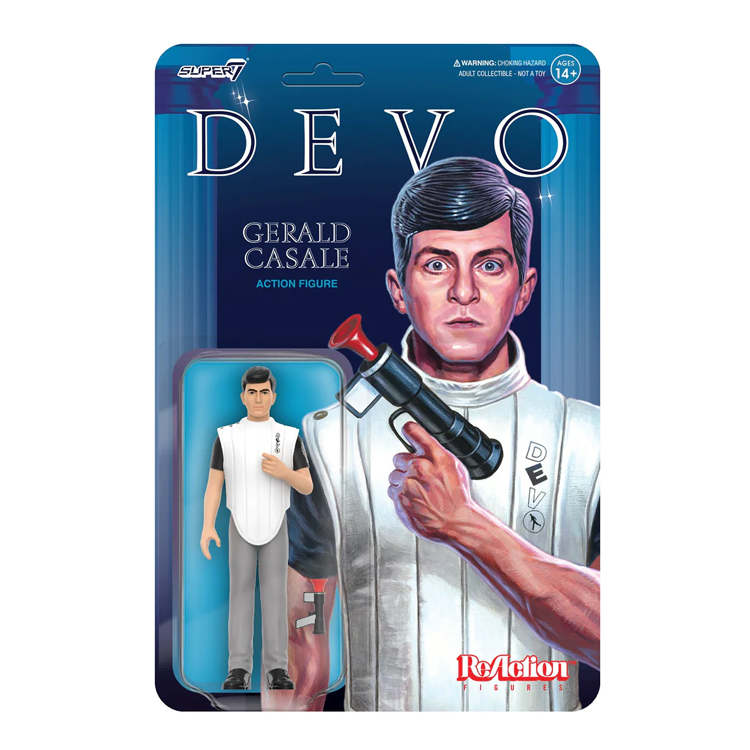 Devo W3 Gerald Casale (New Tradition) ReAction Figure - Devo by Super7