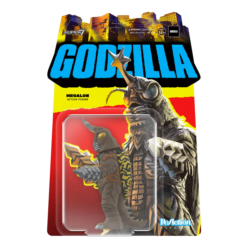 Megalon - Toho Godzilla ReAction Figures Wave 3 by Super7