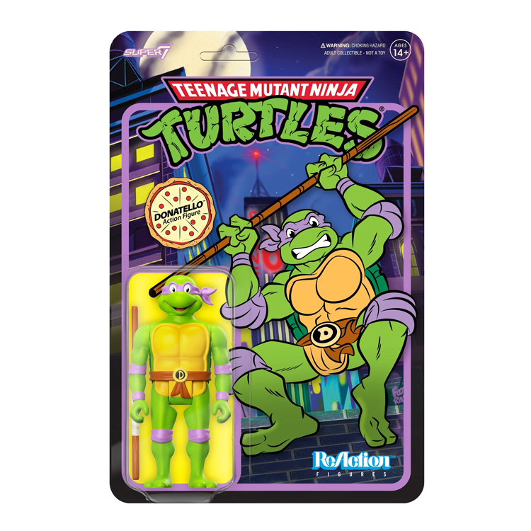 Donatello (Cartoon) - Teenage Mutant Ninja Turtles by Super7