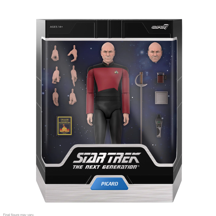 Captain Picard - Star Trek The Next Generation Ultimates! Figure by Super7