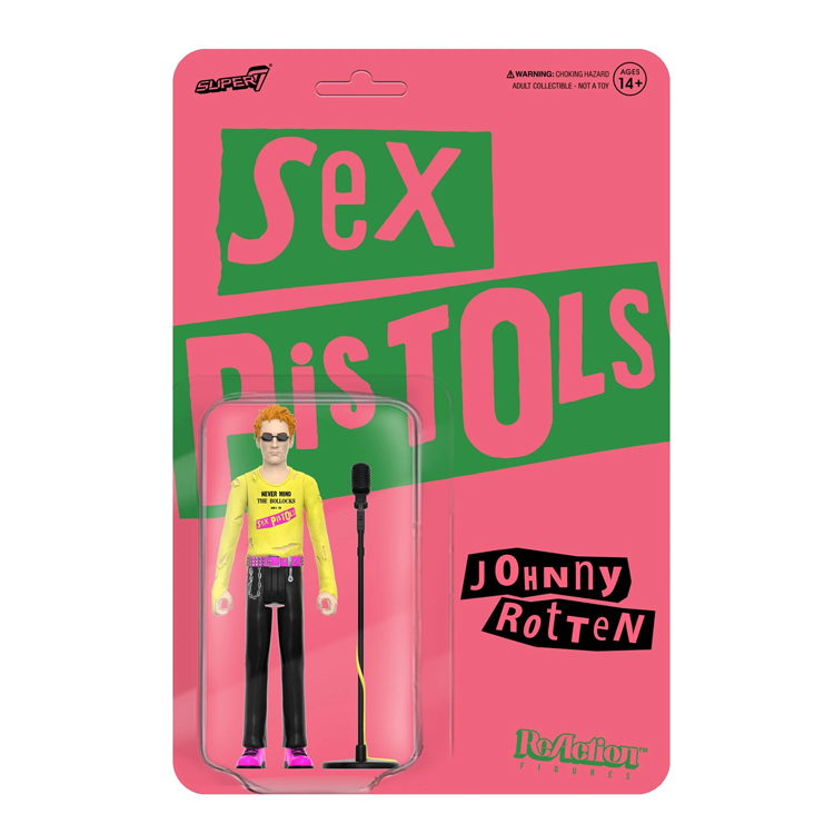Johnny Rotten - Sex Pistols (Never Mind The Bollocks) by Super7