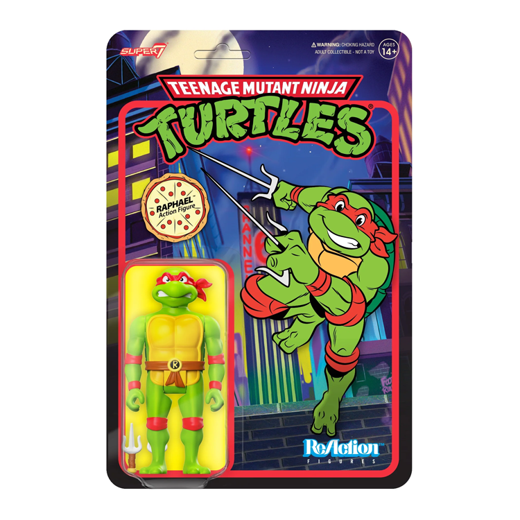 Raphael (Cartoon) - Teenage Mutant Ninja Turtles by Super7