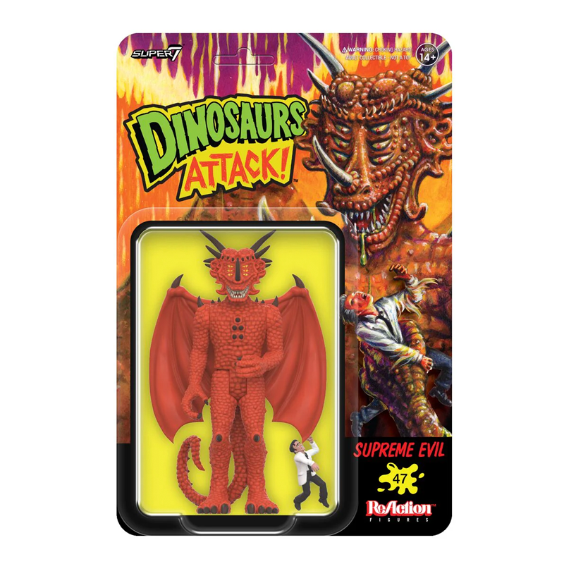 Dinosaurs Attack! ReAction Figure - Supreme Evil by Super7