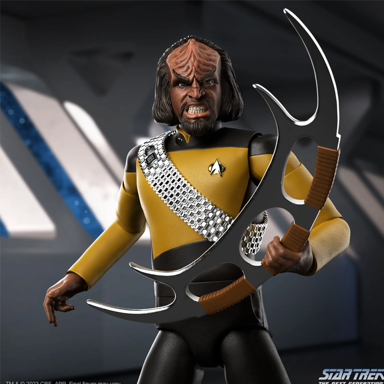 Worf - Star Trek The Next Generation Ultimates! Figure by Super7