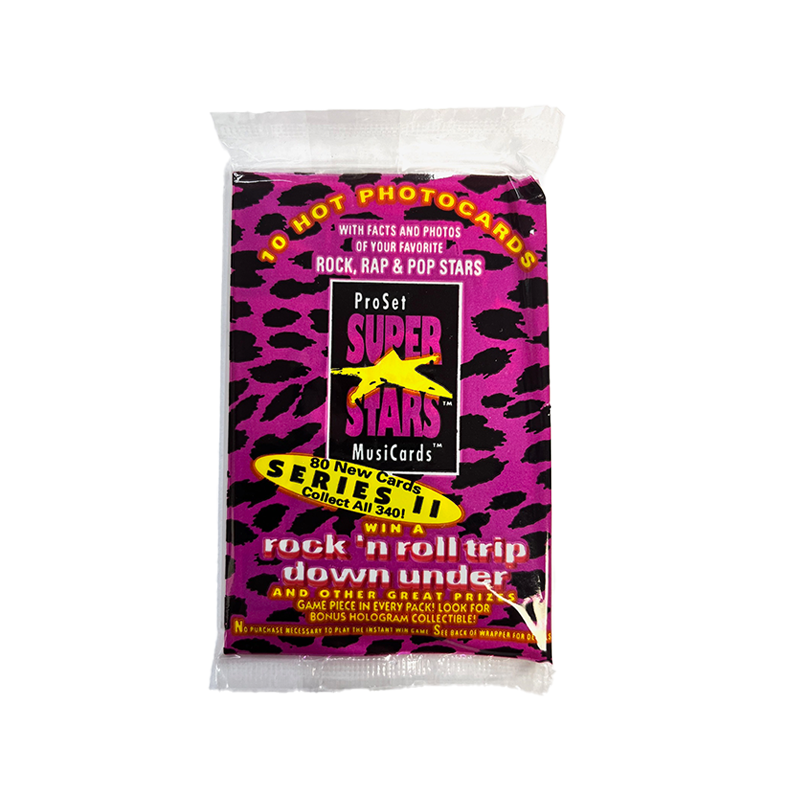 Pro Set Super Stars Rock N Roll Trip Series 2 Cards
