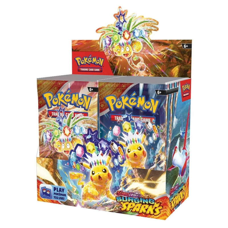 Pokemon Cards - Scarlet & Violet Surging Sparks English Booster Packs - TorontoCollective Pokemon Cards - Scarlet & Violet Surging Sparks English Booster Packs - TorontoCollective