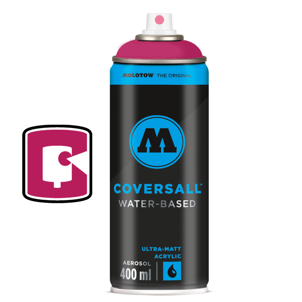 Telemagenta Molotow Coversall Water-Based 400ML Spray Paint