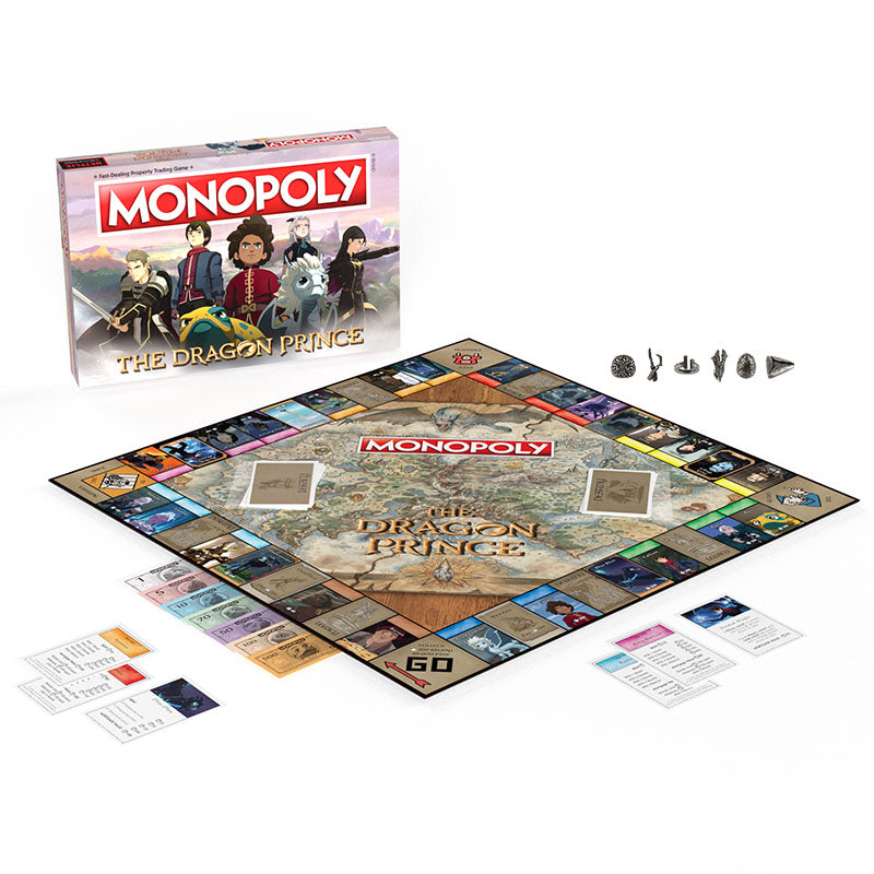The Dragon Prince Monopoly Board Game