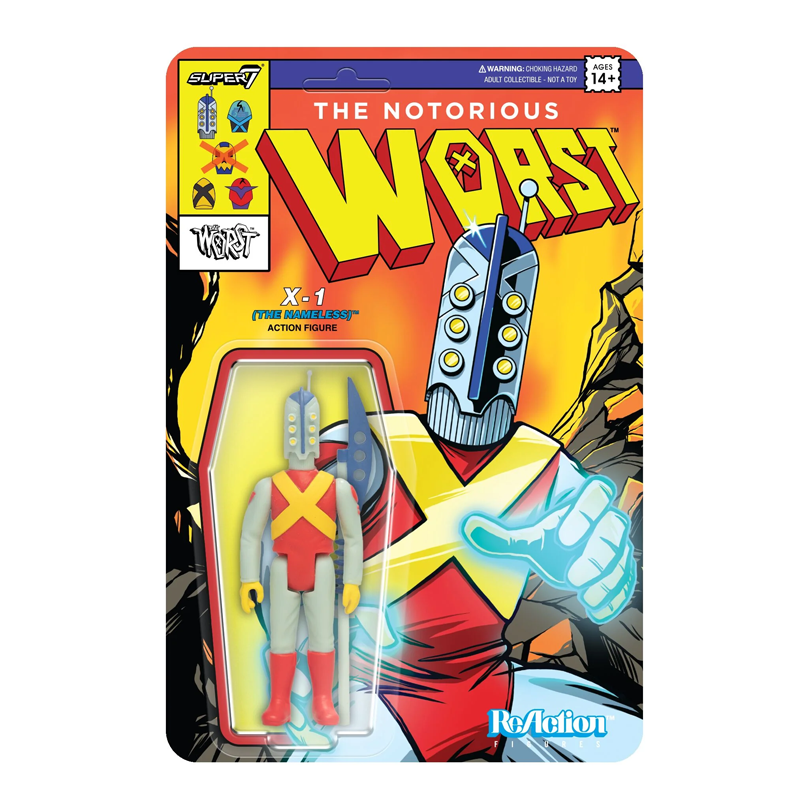 The Namless X1 (SDCC 2024) - The Worst ReAction Figure Wave 5 by Super7