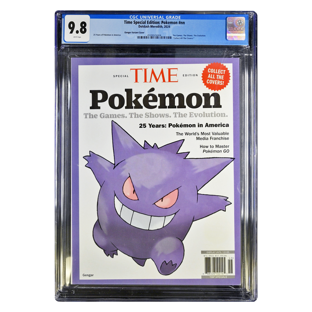 TIME Magazine - Pokemon Gengar 2024 (9.8)
