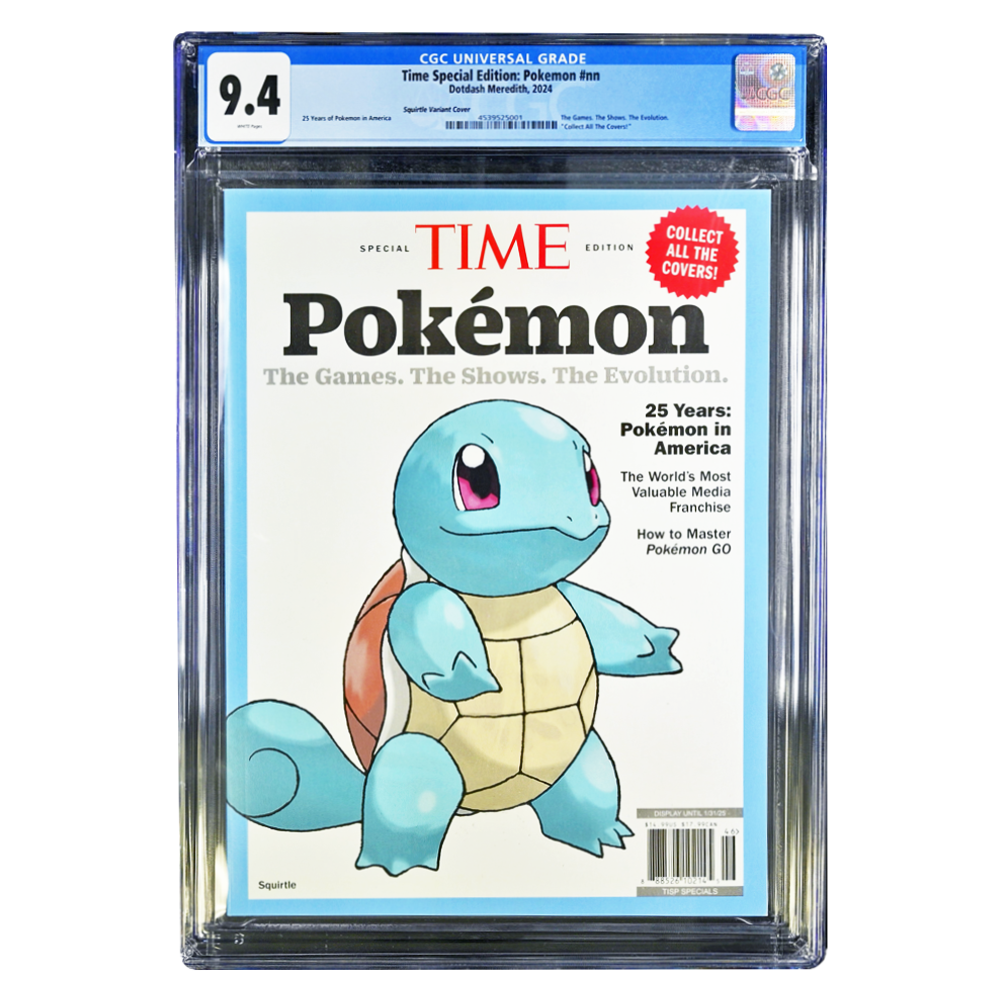 TIME Magazine - Pokemon Squirtle 2024