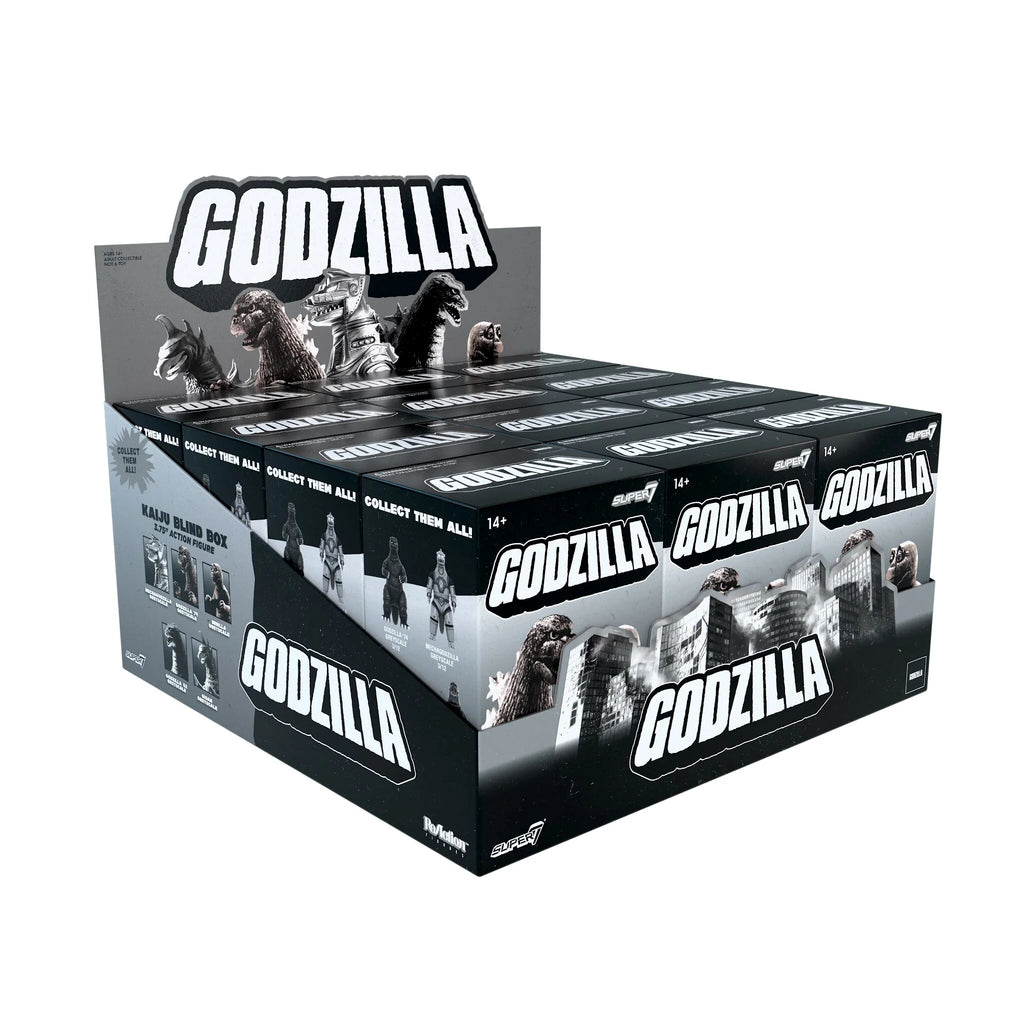 Toho Godzilla Kaiju (Silver Screen) Series 2 Blind Box by Super7