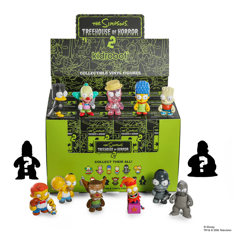 Simpsons Treehouse Of Horror Blind Box Mini Figure Series 2 By Kidrobot