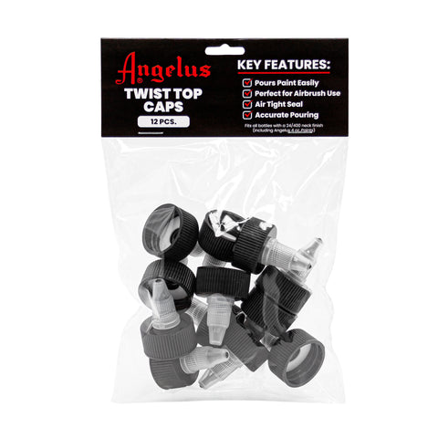 Angelus Twist Top Caps 12 Pcs