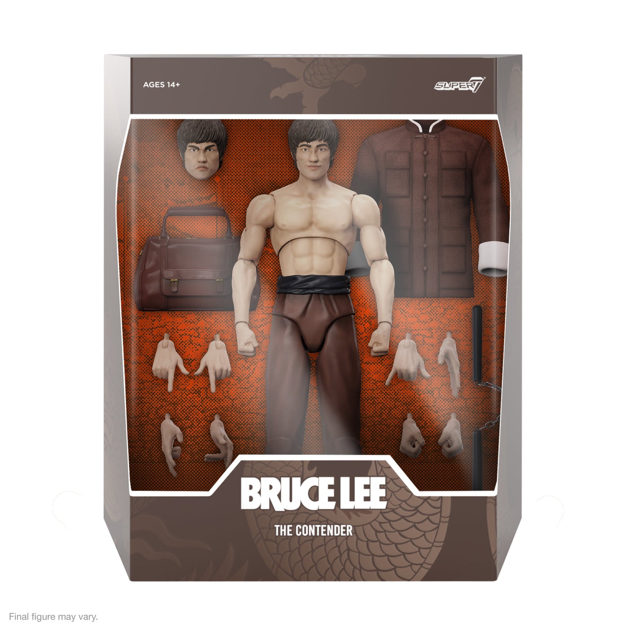 Bruce Lee (The Contender) - Ultimates! Figure by Super7