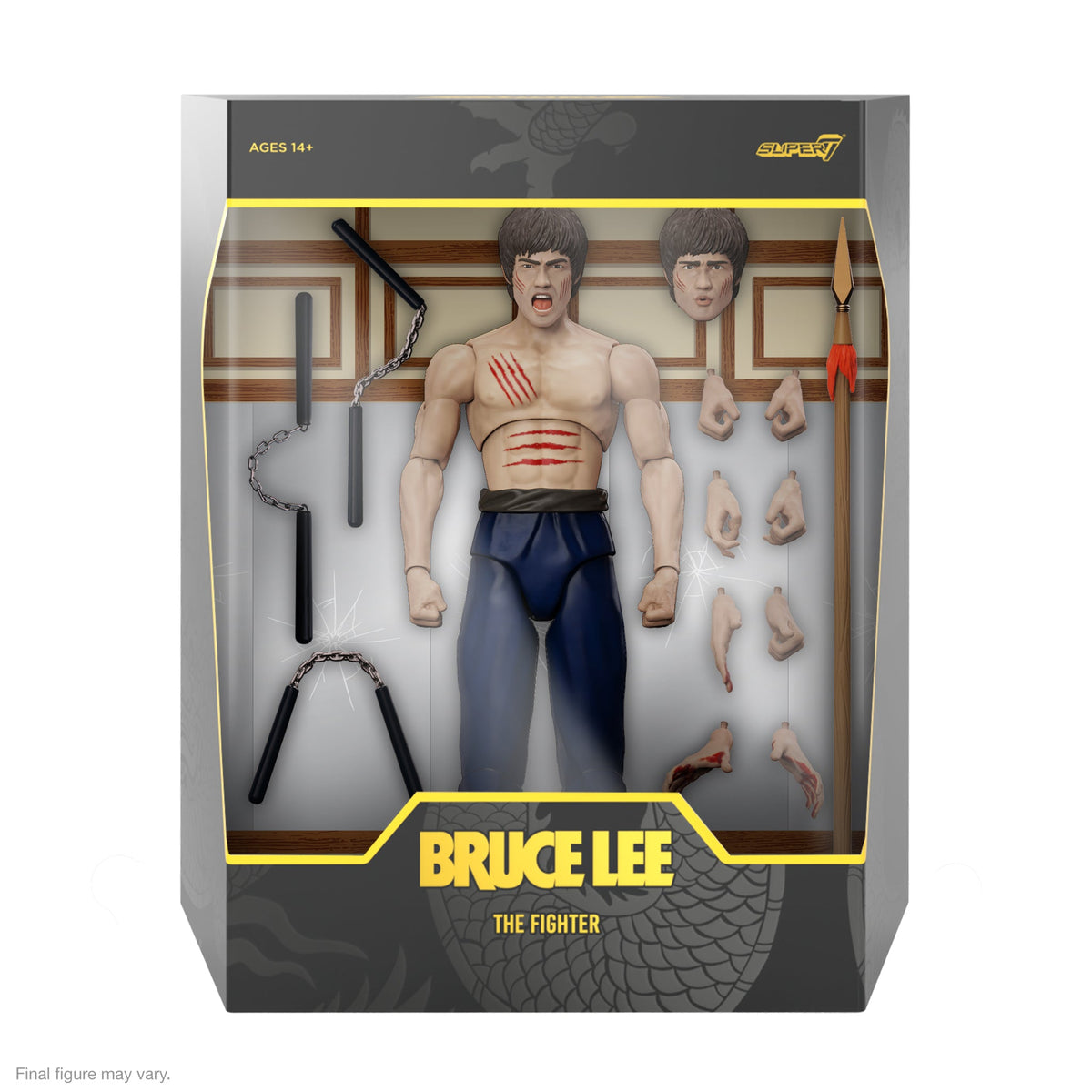 Bruce Lee (The Fighter) - Ultimates! Figure by Super7