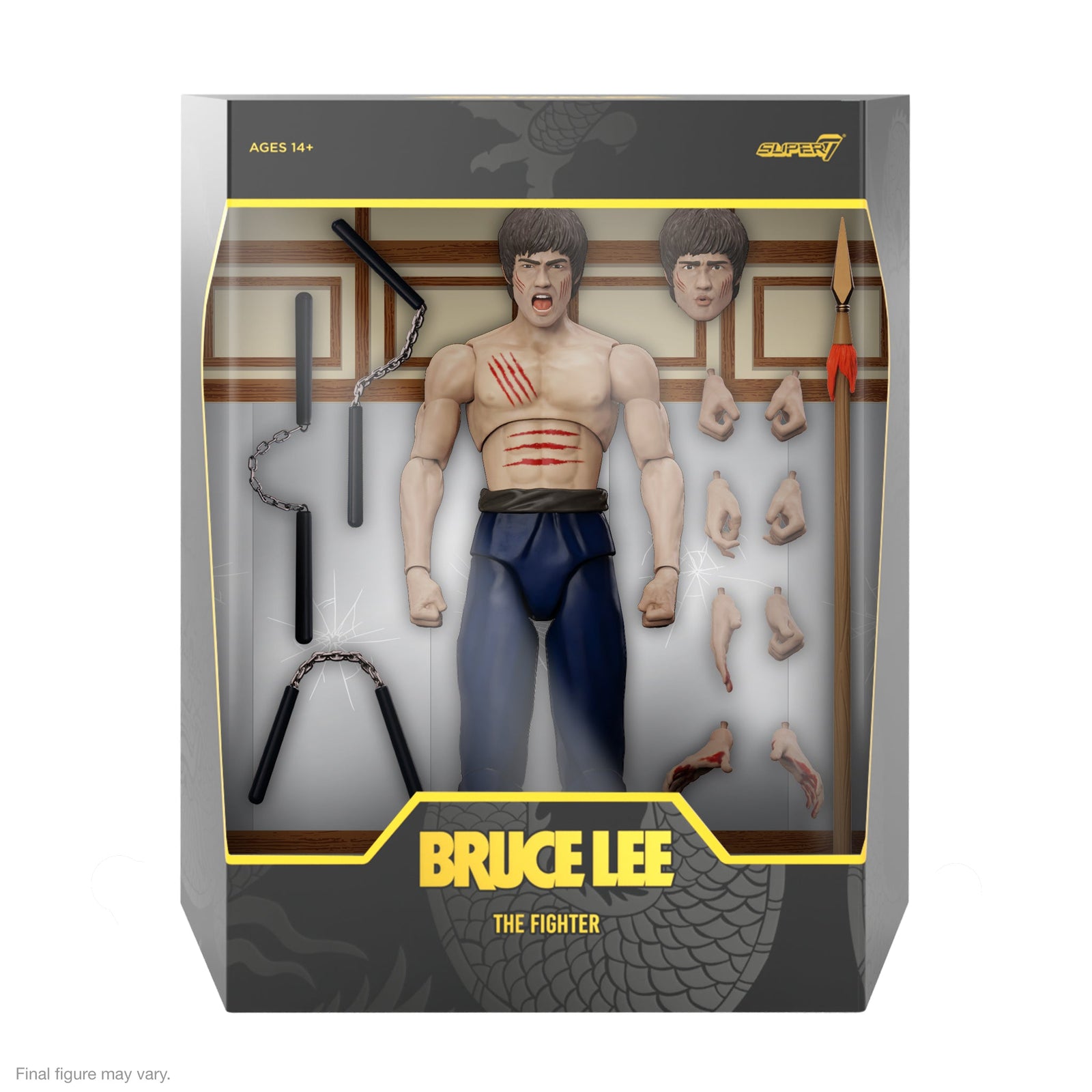 Bruce Lee (The Fighter) - Ultimates! Figure by Super7