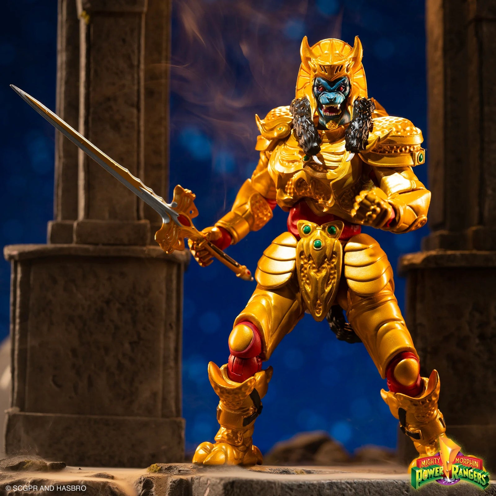 Goldar - Mighty Morphin Power Rangers Wave 1 - ULTIMATES! Figure by Super7