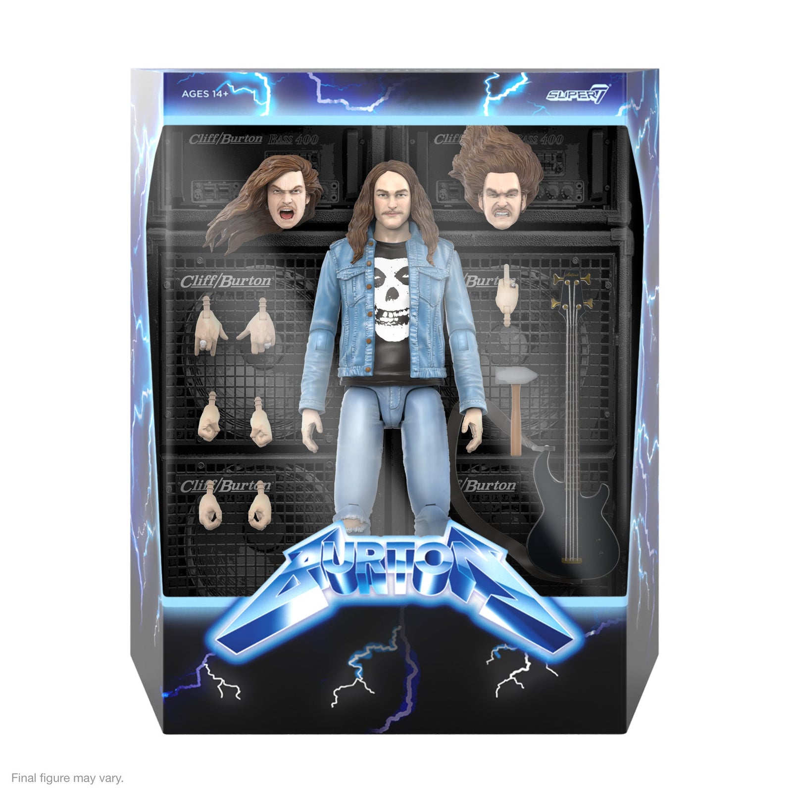 Cliff Burton - Cliff Burton Ultimates! Figure by Super7