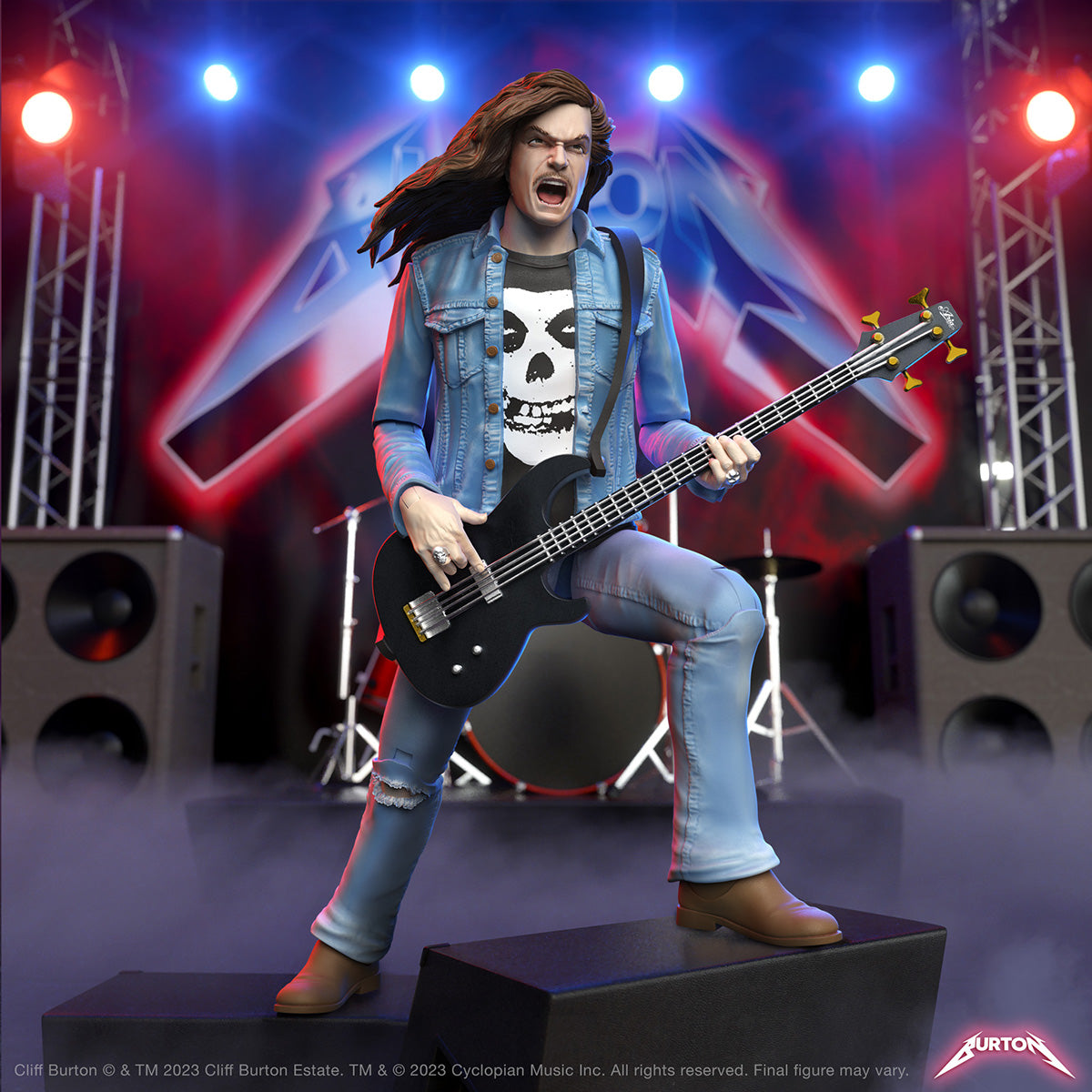 Cliff Burton - Cliff Burton Ultimates! Figure by Super7