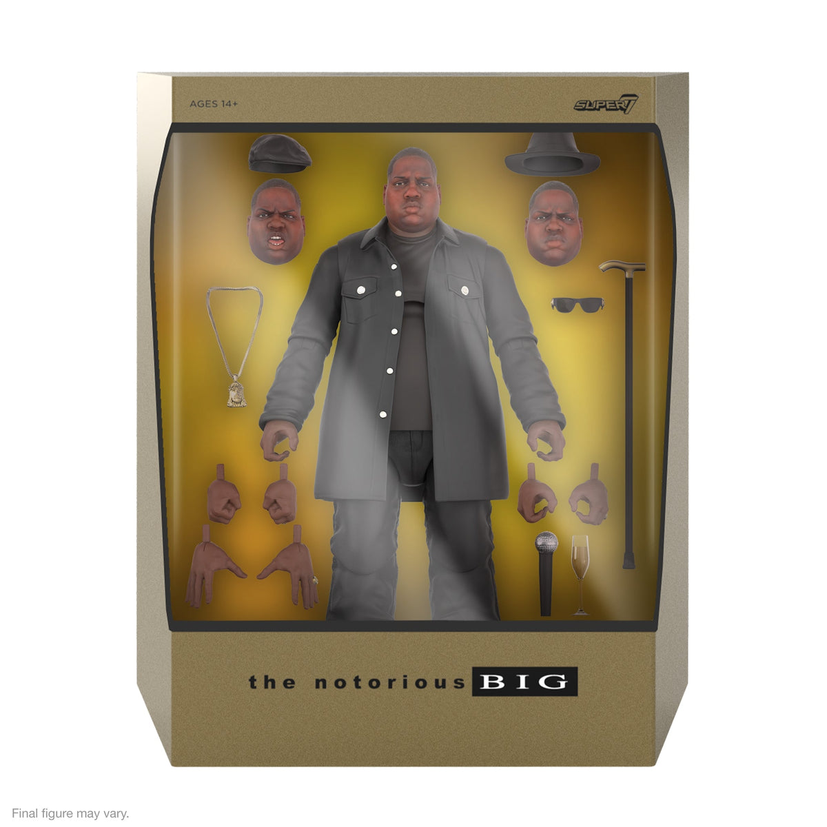 Notorious B.I.G. Biggie Wave 1 - Ultimates! Figure by Super7