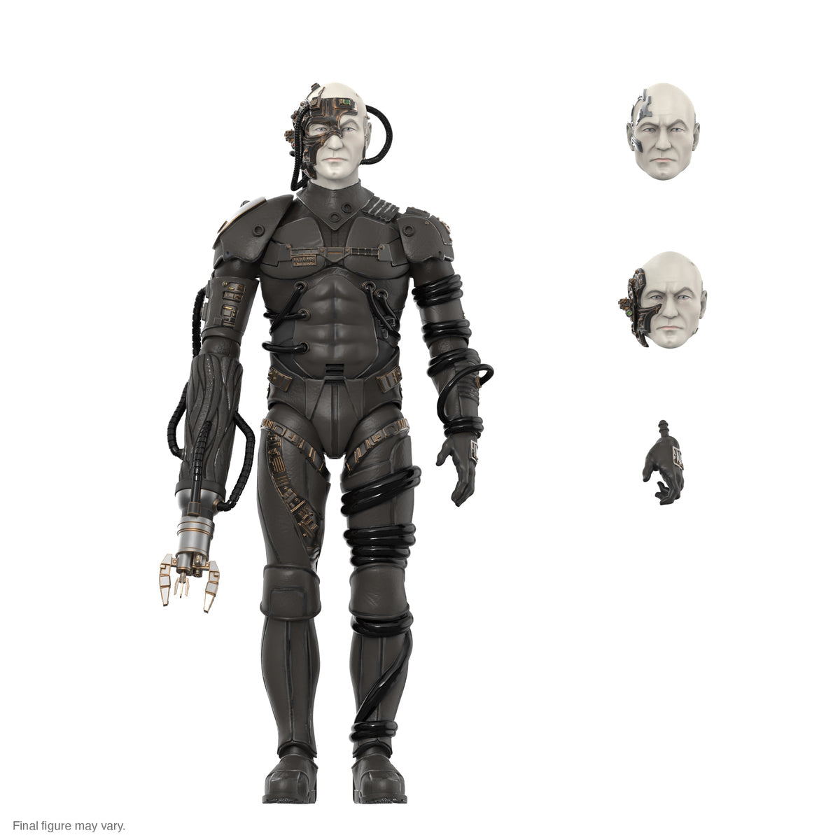 Locutus of Borg - Star Trek The Next Generation Ultimates! Figure by Super7