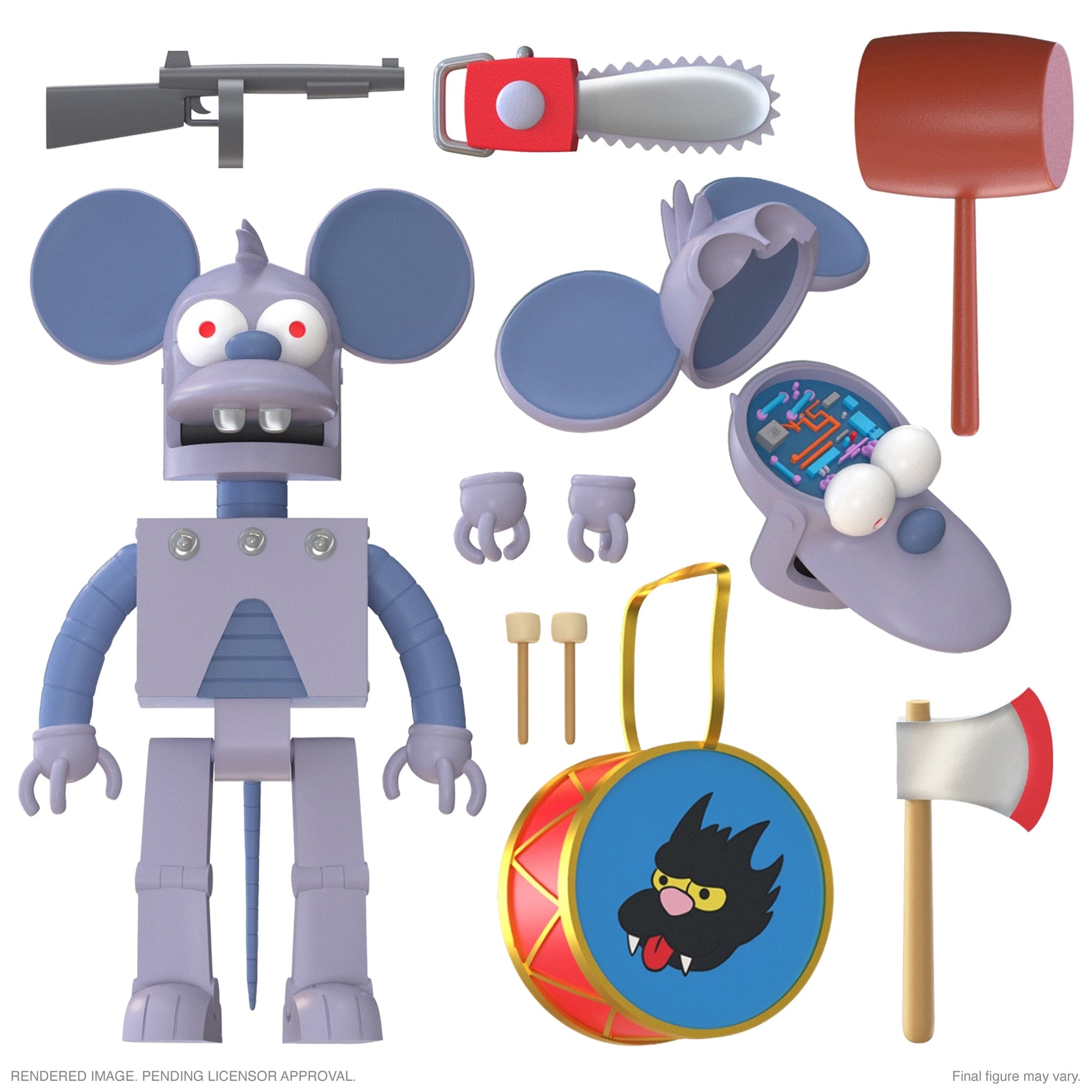 The Simpsons Robot Itchy Ultimate Edition by Super7