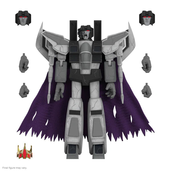 King Starscream (Fallen) - Transformers Ultimates! Figure by Super7