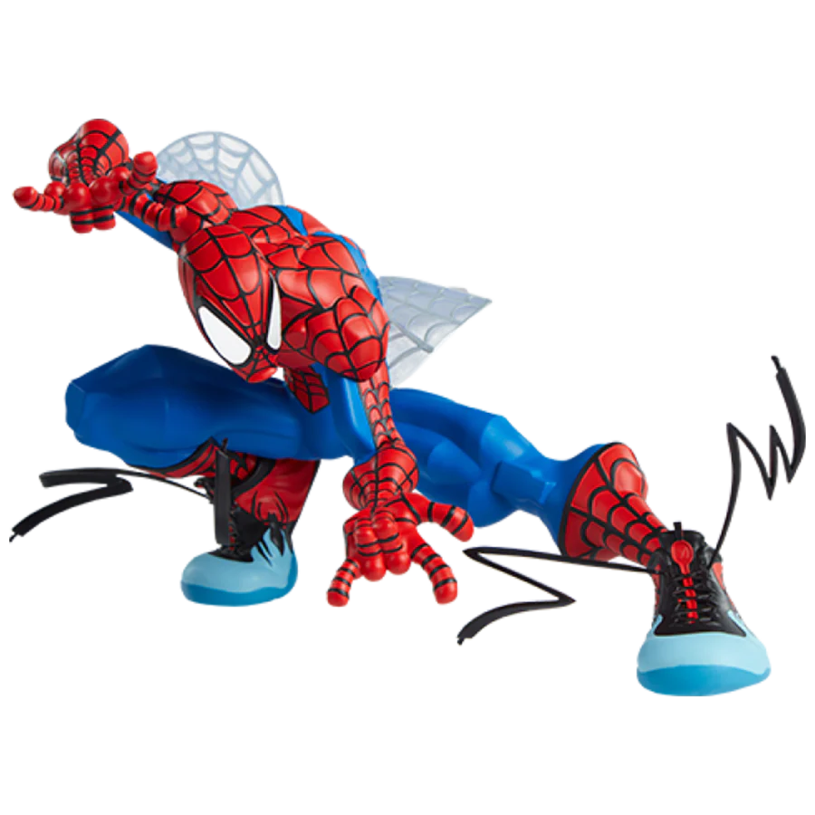 Spiderman Marvel Designer Collectible Statue by Tracy Tubera x Unruly Industries