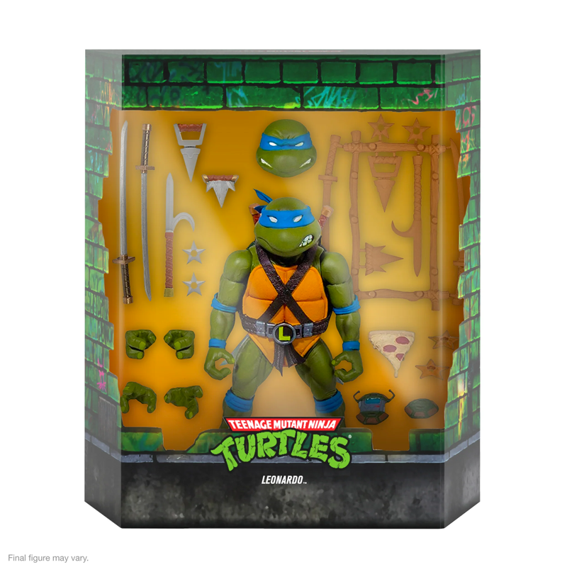 Leonardo - Teenage Mutant Ninja Turtles TMNT Ultimate Edition by Super7