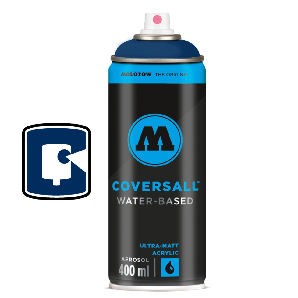 Ultramarine Blue Molotow Coversall Water-Based 400ML Spray Paint