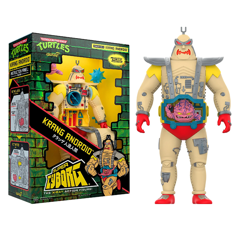 Krang Android (Full Color) - Super Cyborg TMNT by Super7