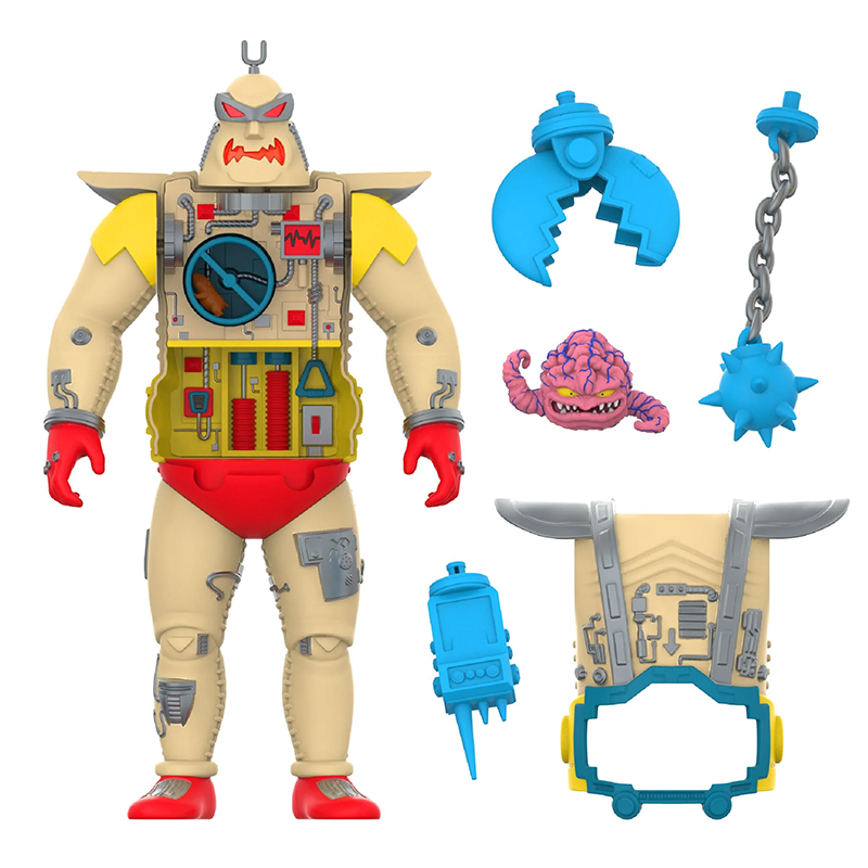 Krang Android (Full Color) - Super Cyborg TMNT by Super7