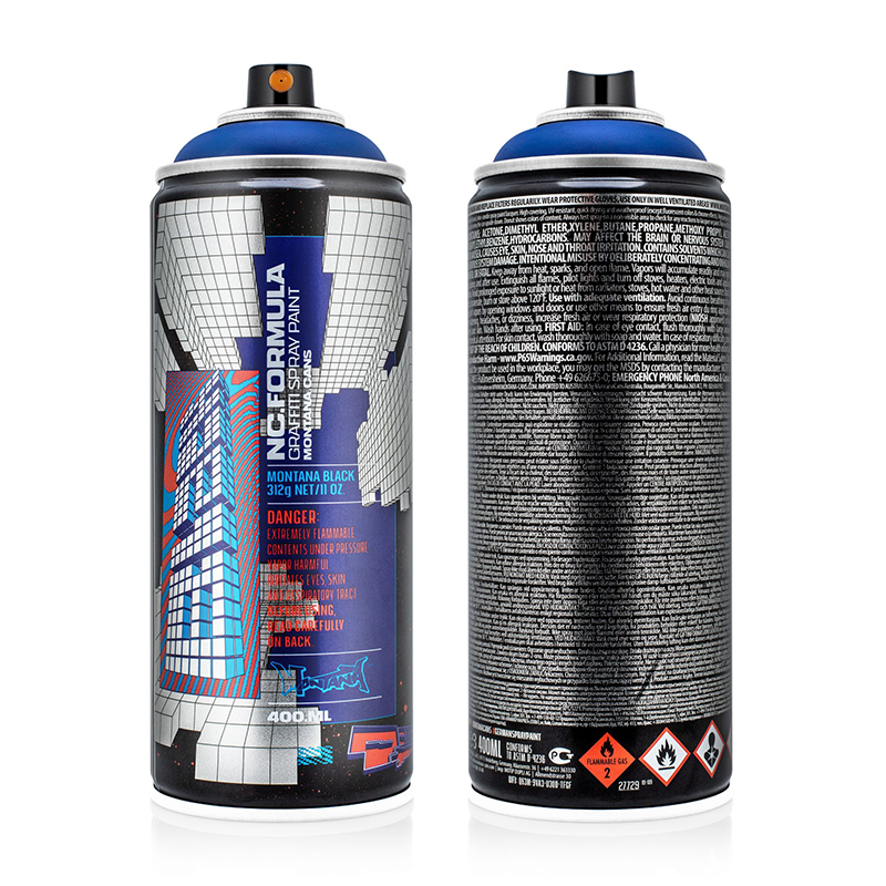 Dems Montana Black Ultramarine Limited Edition Collectors Spray Paint