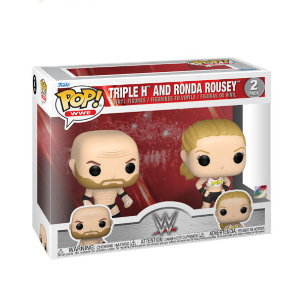 Triple H and Ronda Rousey - Funko Pop WWE 2 Pack
