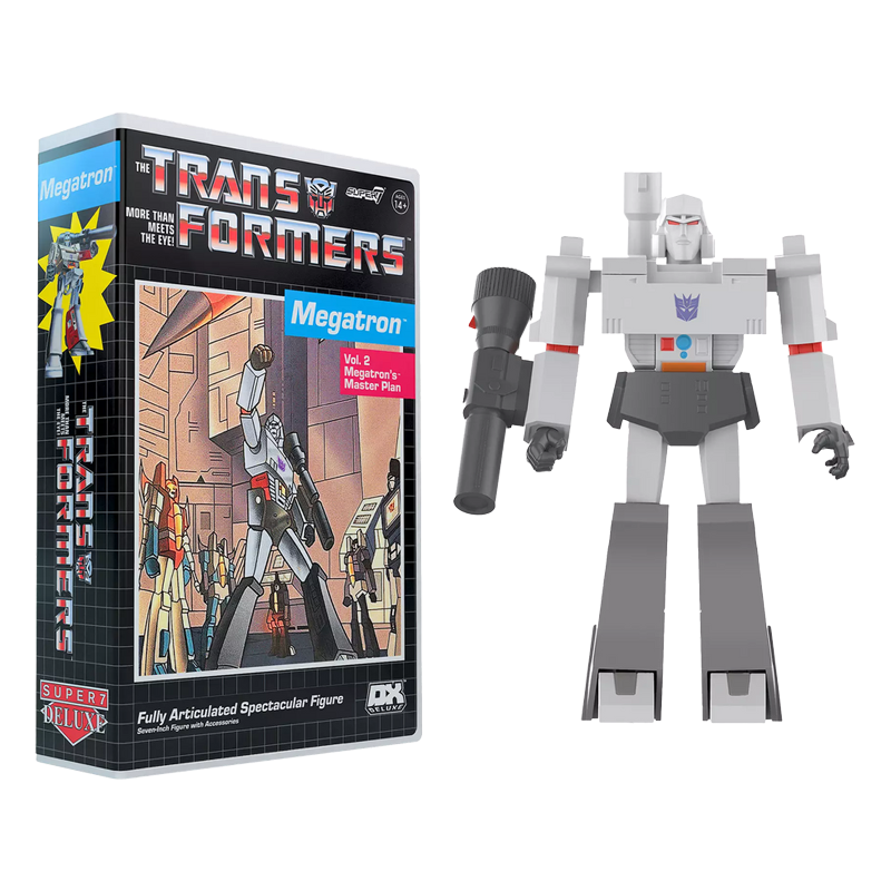 Transformers Megatron VHS Box - Deluxe Figure by Super7