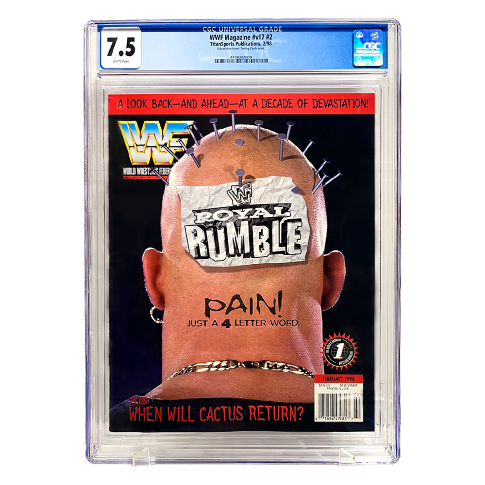 WWF Magazine - Royal Rumble 1998 (7.5 TOP POP)