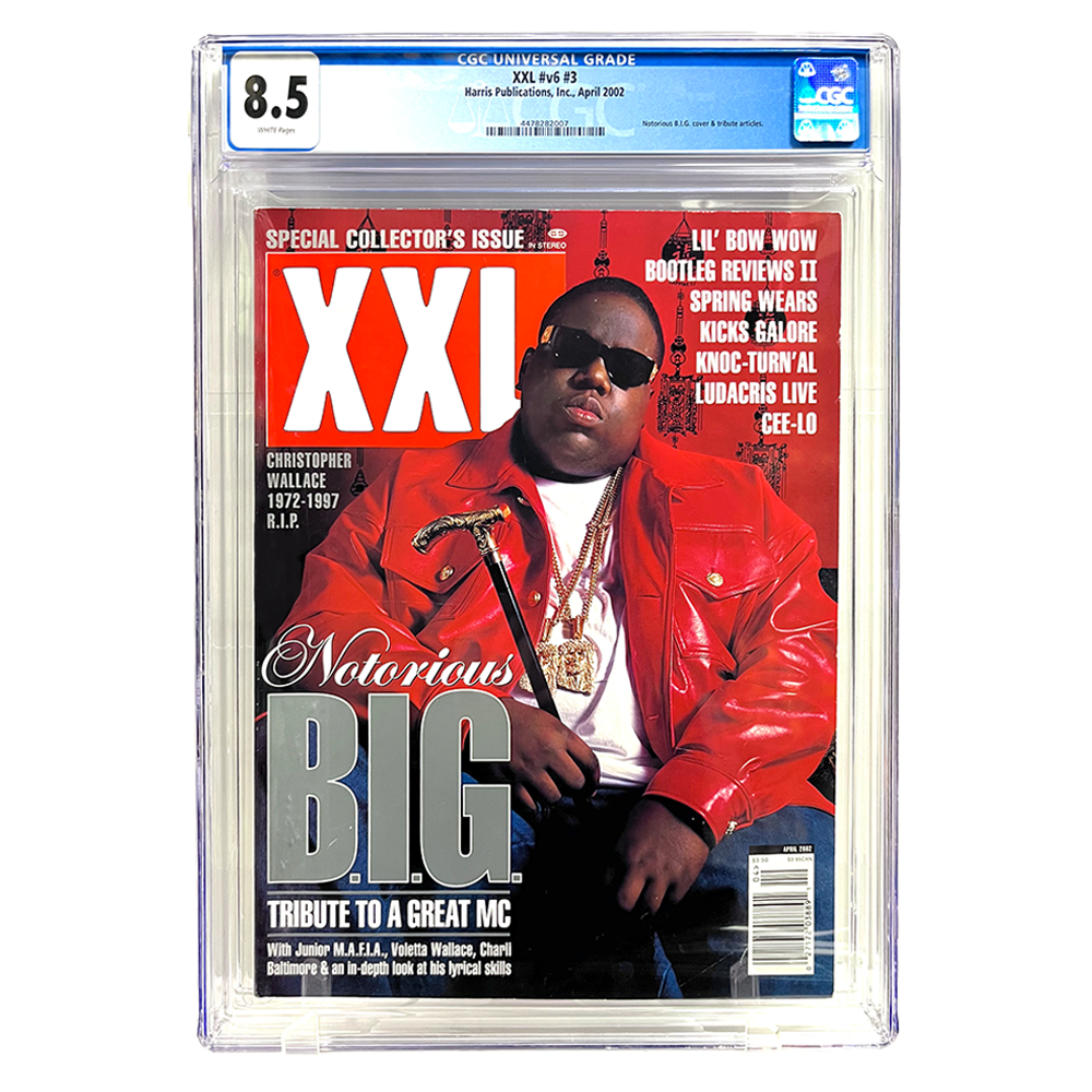 XXL Magazine - Tribute Notorious B.I.G Biggie 2002 (8.5 TOP POP)