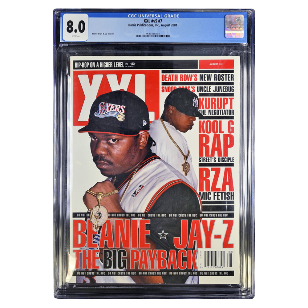 XXL Magazine - Beanie, Jay-Z 2001 (8.0)