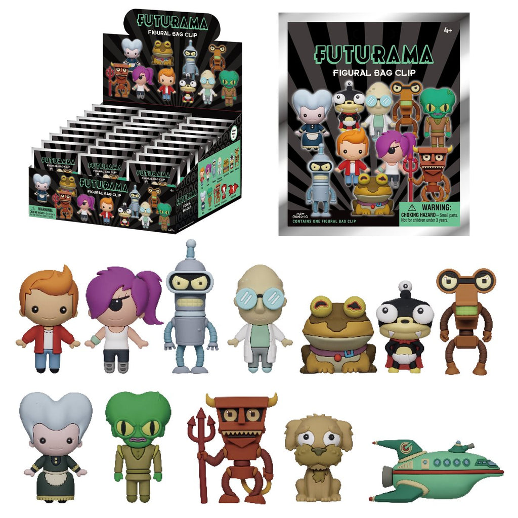 Futurama - Blind Bag Figural Bag Clip - TorontoCollective