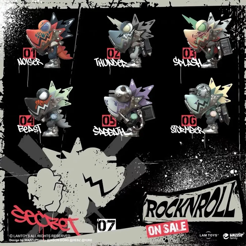 Band Show Chameleon Wazzup Baby Vol 8 Blind Box - Lam Toys x Wazzup Family