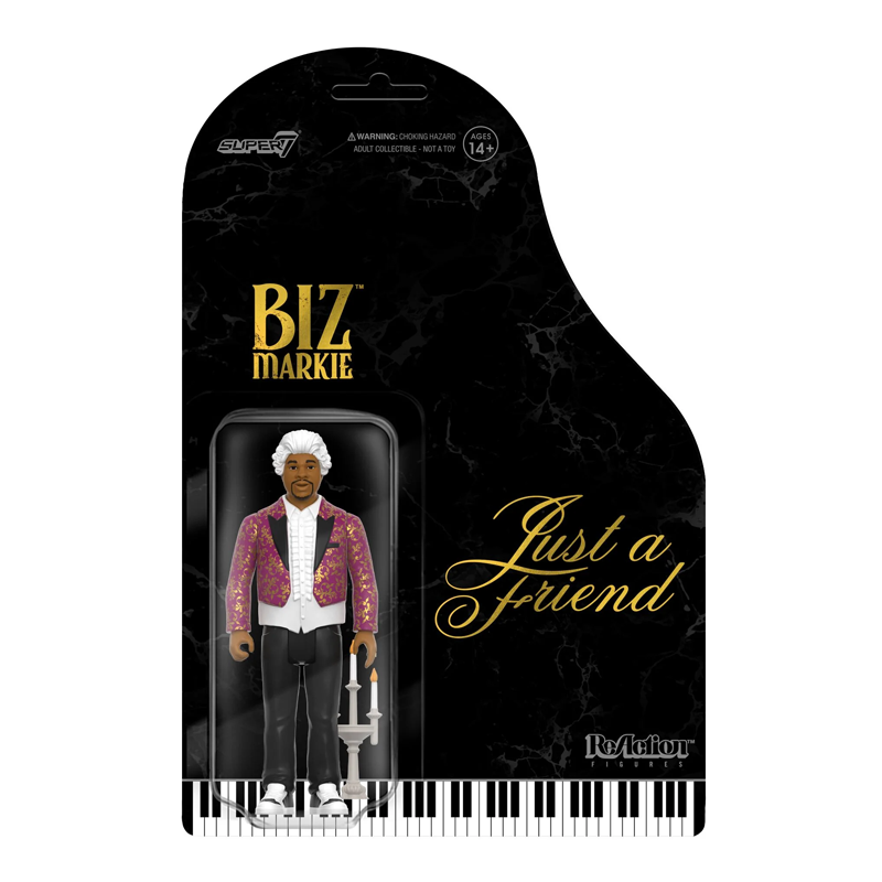 Biz Markie ReAction Figure - Biz Markie (Just a Friend) by Super7