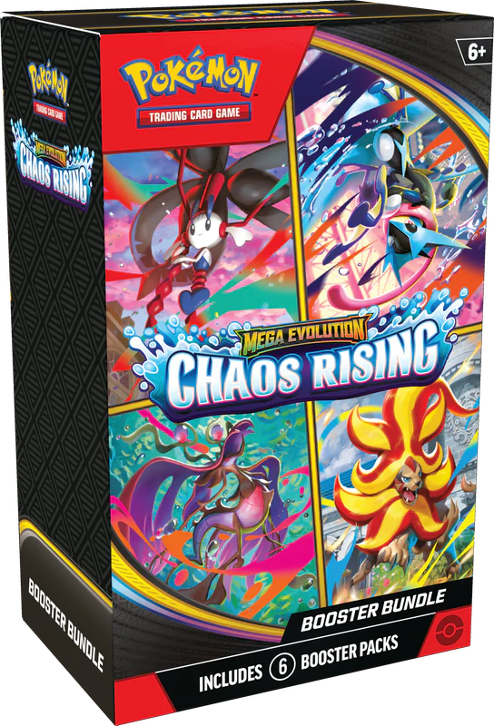 Pokemon Mega Evolution ME04: Chaos Rising Booster Bundle