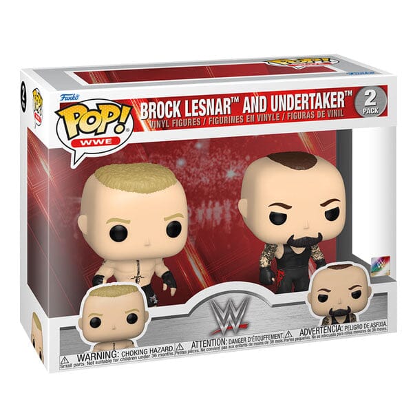Brock Lesnar and Undertaker - Funko Pop WWE 2 Pack