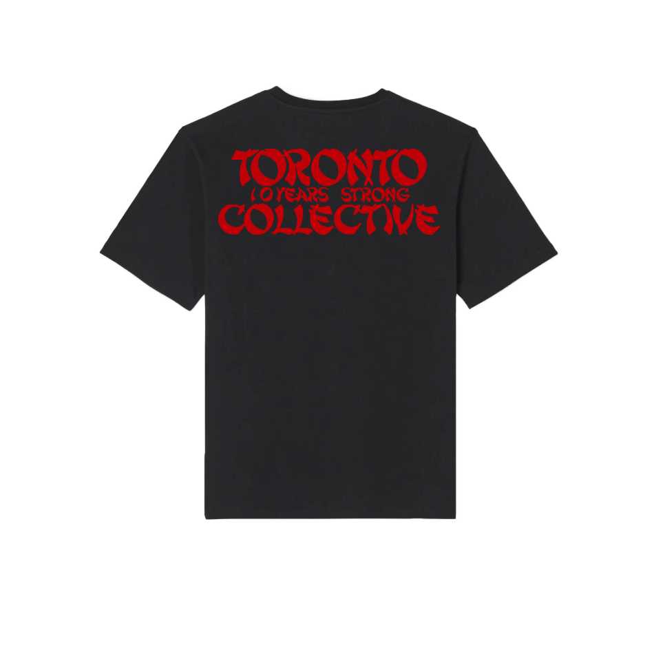 Collective Crosshairs 10 Year Anniversary T-Shirt - Red