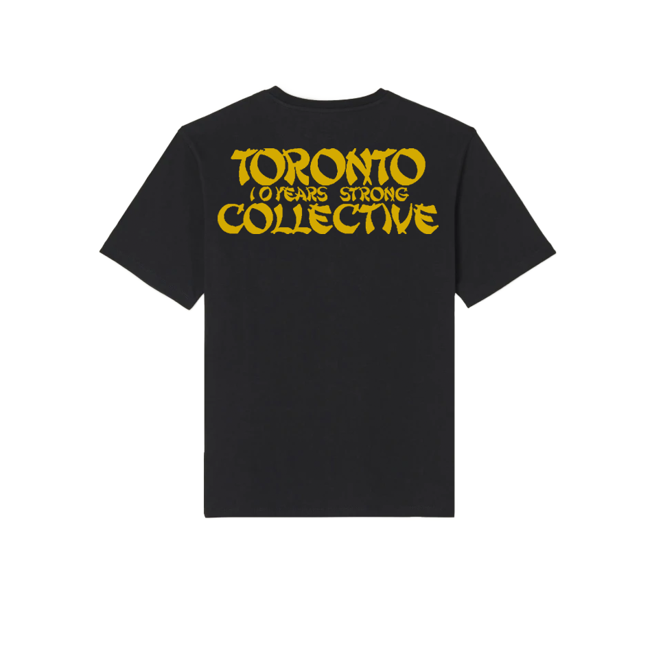 Collective Crosshairs 10 Year Anniversary T-Shirt - Yellow